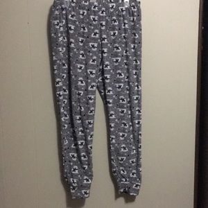 Christmas polar bear pajama bottoms